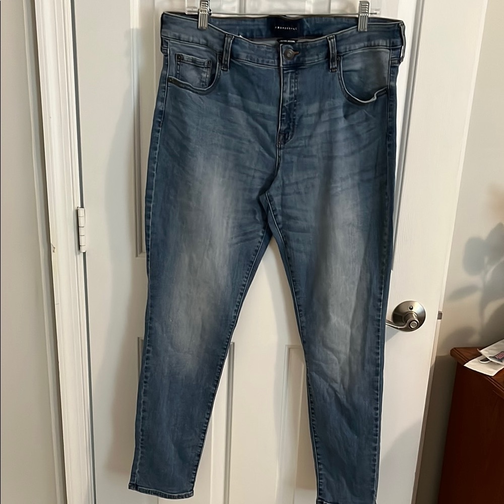 Aeropostale Blue Skinny Jeans Modern Fit